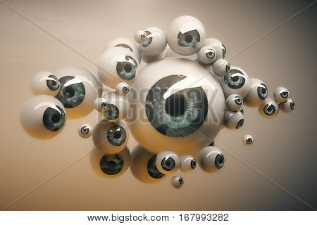 Collection Of Grey Eyeballs