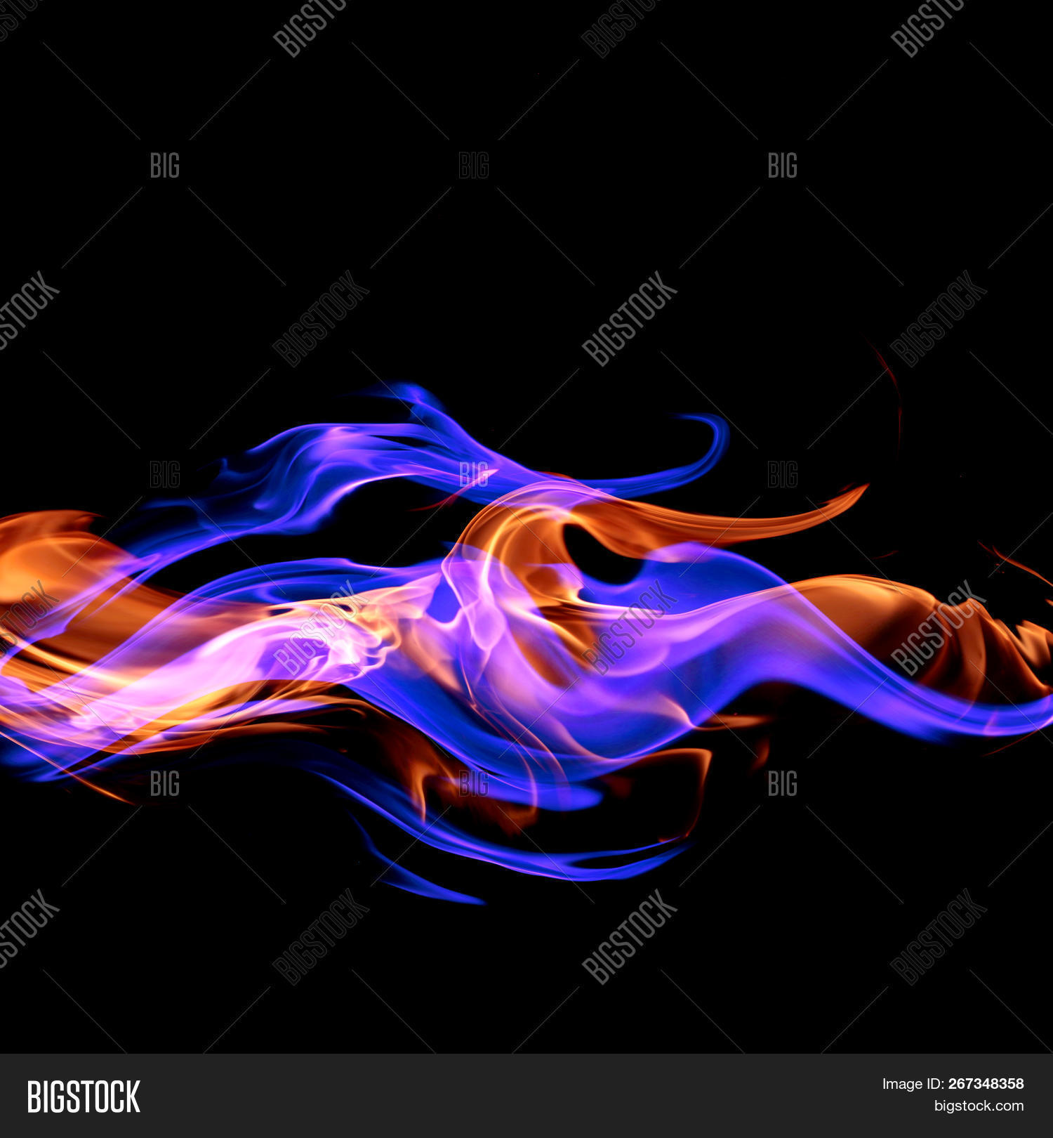 Fire Wave Colored Image & Photo (Free Trial) Bigstock