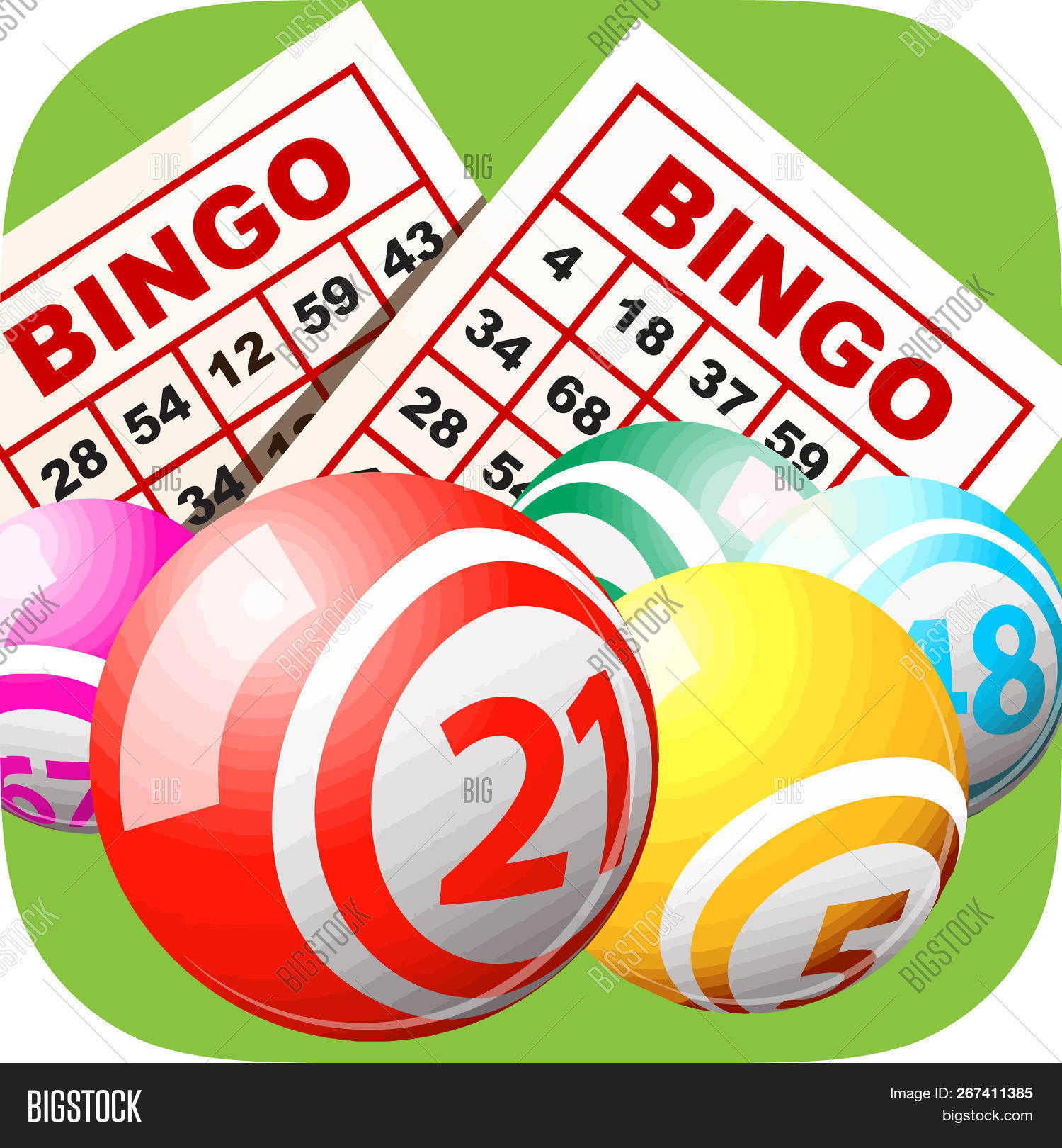 Bingo Card Gambling Image & Photo (Free Trial) Bigstock
