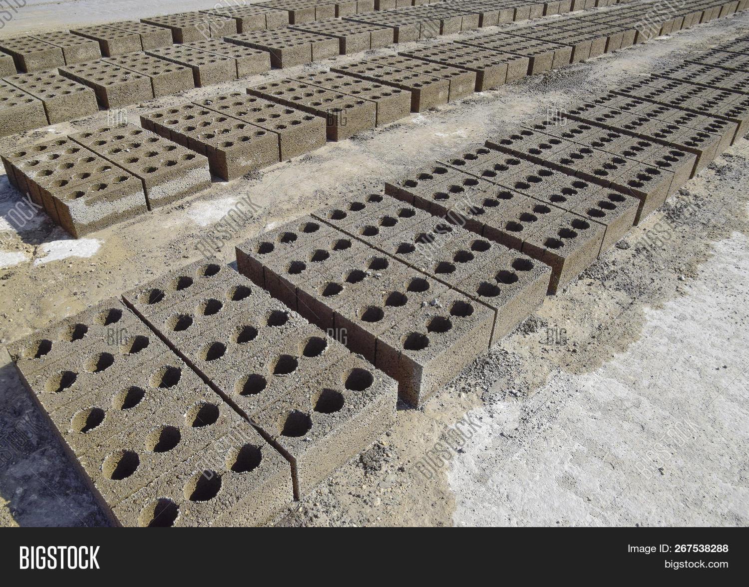 Cinder Blocks Lie On Image Photo Free Trial Bigstock