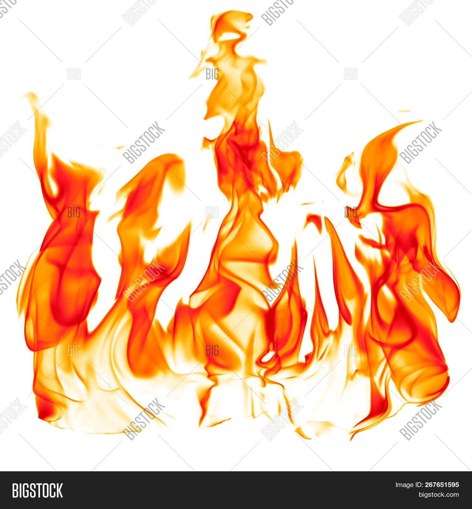 Fire Burning Red Image & Photo (Free Trial) Bigstock