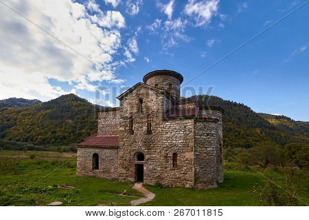 Middle Temple. Zelenchuk Temples. Nizhny Arkhyz Karachay-cherkessia Russia