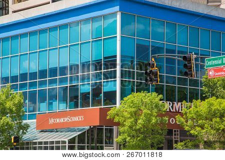 Atlanta, Georgia - May 3, 2015: Atlanta, Georgia - May 3, 2015: Mccormick Schmicks Seafood Restauran