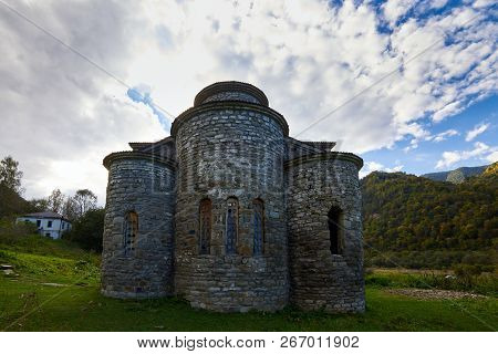 Middle Temple. Zelenchuk Temples. Nizhny Arkhyz Karachay-cherkessia Russia