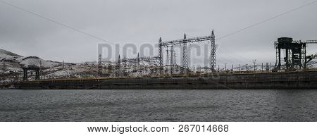 The Ust-kamenogorsk Hydroelectric Power Plant (also Known As Oskemen Hydroelectric Power Plant). Irt