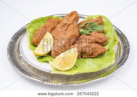 Traditional Delicious Turkish Foods; Bulgur Kofte (cig Kofte)