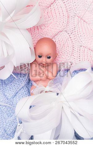 Baby Shower Ideas For Boy Or Girl. Family Waiting For Baby
