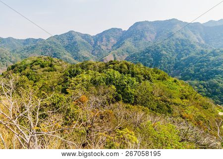 Landscape Of National Park El Imposible, El Salvador