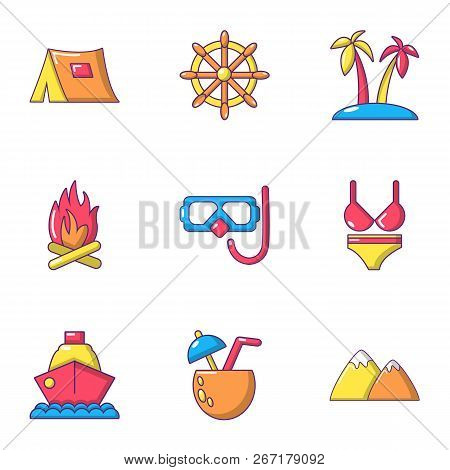 Breakout Icons Set. Flat Set Of 9 Breakout Vector Icons For Web Isolated On White Background