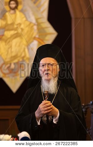 His All-holiness Ecumenical Patriarch Bartholomew