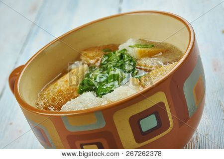 Czech Garlic Soup