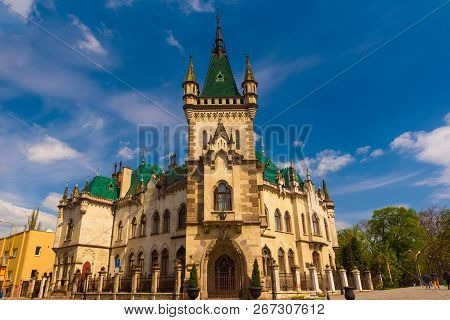 View Of Jakabov Palace In The Old Town In Kosice, Slovakia
