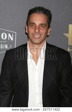 LOS ANGELES - NOV 4:  Sebastian Maniscalco at the Hollywood Film Awards 2018 at the Beverly Hilton Hotel on November 4, 2018 in Beverly Hills, CA