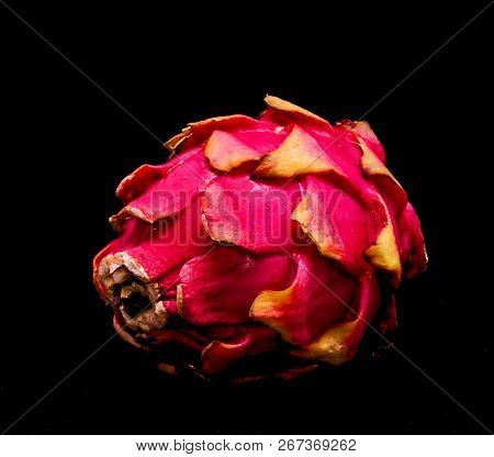 Pitaya Or Dragon Fruit Ripe Fresh Tropical Food