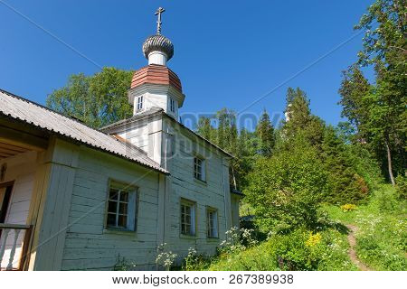 Church Of The Resurrection At Mount Calvary On Anzersky Island, Solovki Islands, Arkhangelsk Region,