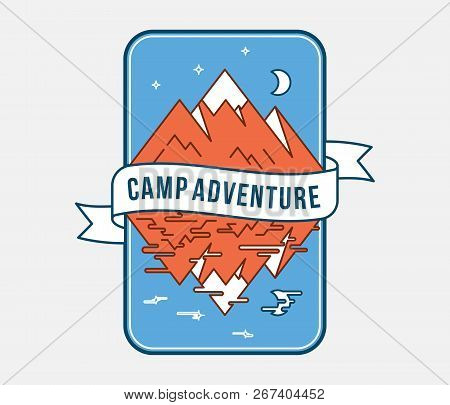 Outdoor Camp Adventure Is A Vector Illustration About Fun And Exploration
