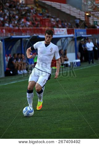Vicenza, Vi, Italy - September 2, 2016: Football Match Between The Italian National Team And Serbia 