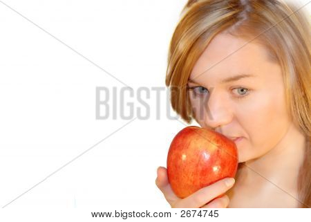 Una ragazza di sensualità