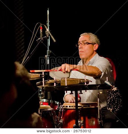 VANCOUVER, CANADA - MAY 27: Jennifer Scott Sextet performs 
