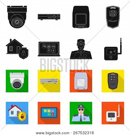 Vector Design Of Office And House Icon. Set Of Office And System Vector Icon For Stock.