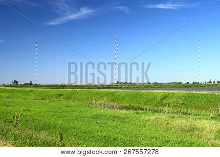 Aerial Platforms For The Transmission Of Radio Waves In The Longwave Range. Means Of Communication W