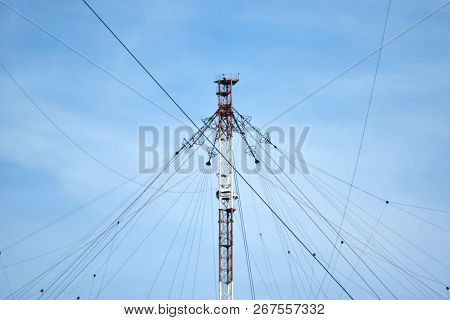 Aerial Platforms For The Transmission Of Radio Waves In The Longwave Range. Means Of Communication W