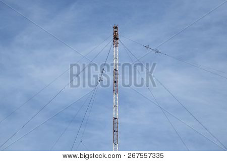 Aerial Platforms For The Transmission Of Radio Waves In The Longwave Range. Means Of Communication W