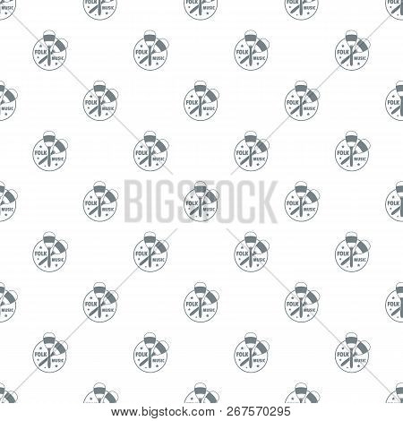 Maraca Pattern Vector Seamless Repeat For Any Web Design