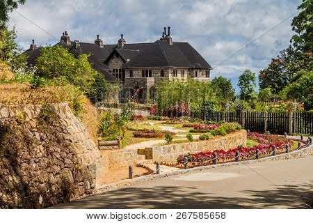 Garden Of Adisham Monastery Near Haputale, Sri Lanka