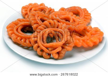 Jalebi Or Imarti, An Indian Traditional Sweet