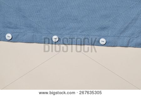 Pliers, Nippers, Wrench In The Pocket Of Classic Blue Jeans. Work Tool.