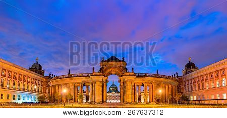 The Communs, A Building Of The Potsdam University Near The New Palace. Germany, Brandenburg