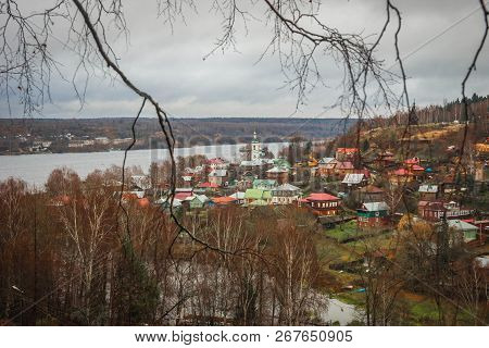 View Of One Of Most Beautiful Cities Of Russia Ples