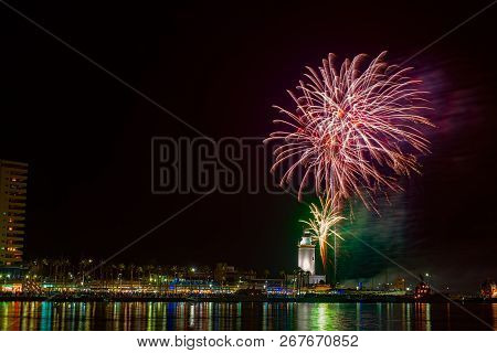 Fireworks At The Ceremonial Opening Of The City Celebrations