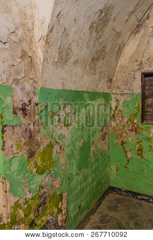 Interior Of The Patarei Former Sea Fortress And Prison In Tallinn, Estonia.