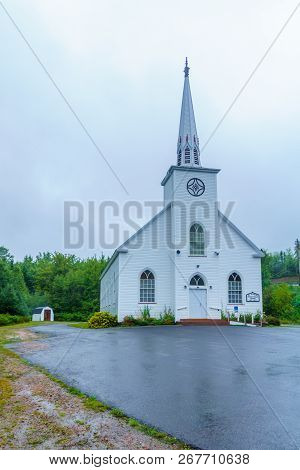 The St Andrews Presbyterian Church, Cabot Trail, In Cape Breton Island, Nova Scotia, Canada