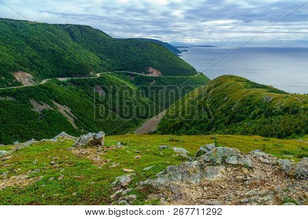 Views Of The Skyline Trail, In Cape Breton Highlands National Park, Nova Scotia, Canada