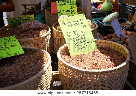 Beautifull Local Market Of Saint-pierre, Reunion Island