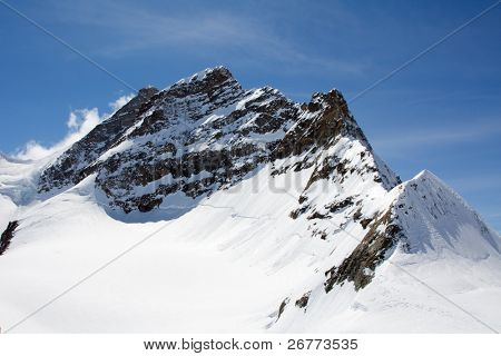 Superiore della Jungfrau (Bernesse Alpi, Svizzera)