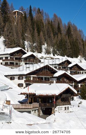 หนาวฮอลิเดย์เฮ้าส์ในดาโฟส Graubuenden สวิตเซอร์แลนด์