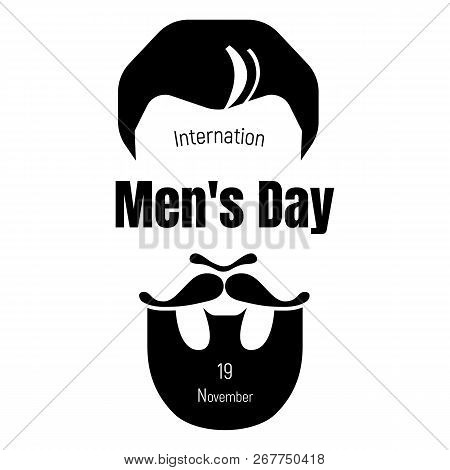 International Mens Day Icon. Simple Illustration Of International Mens Day Icon For Web Design Isola