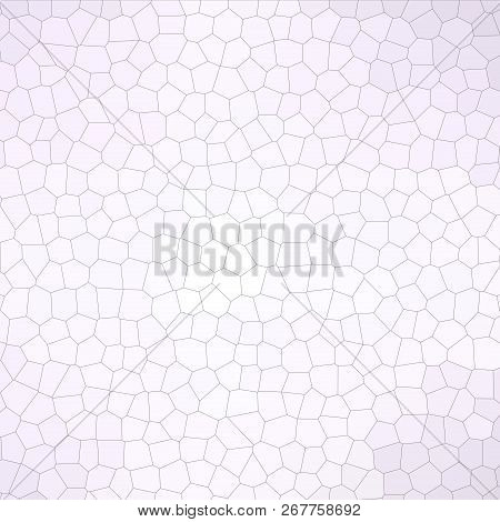 Abstract Illustration Of Square Anti-flash White Small Hexagon Background, Digitally Generated