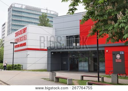 Wroclaw, Poland - May 11, 2018: Politechnika Wroclawska (wroclaw University Of Science And Technolog