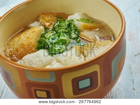 Czech Garlic Soup