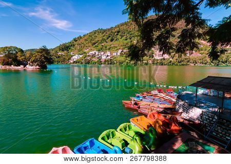 Lake In Himalyas - Bhimtal Lake In Uttarakhand