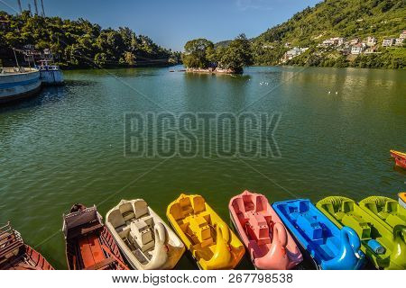 Lake In Himalyas - Bhimtal Lake In Uttarakhand