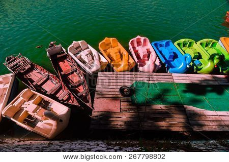 Lake In Himalyas - Bhimtal Lake In Uttarakhand
