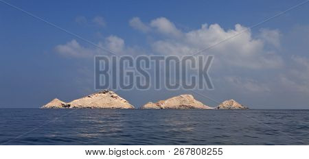 Small uninhibited islands Ka'l Fir'awn in in the Guardafui Channel (Belong to Socotra archipelago, Yemen)