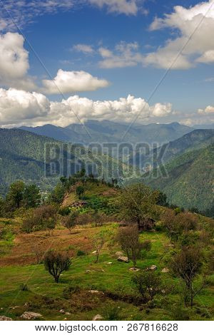 View From Bhimtal Road In Uttarakhand - Nainital District