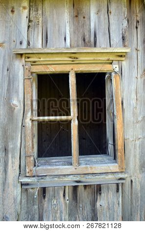 Abandoned wooden building in Norway